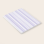 Classic Stripes XXVIII - Lilac Purple Notebook Gallery Image 3