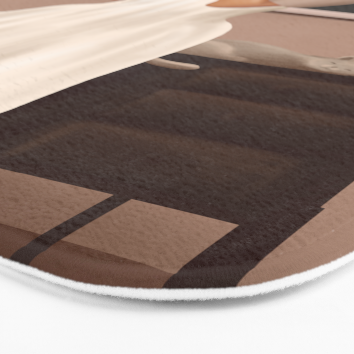 Losing Myself in a Book Bath Mat Gallery Image 3