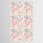 Block print scandinavian meadow Tablecloth Gallery Image 2
