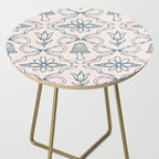 Spring Toile Print in Blue Side Table Gallery Image 2