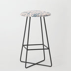 Spring Toile Print in Blue Stool Gallery Image 1