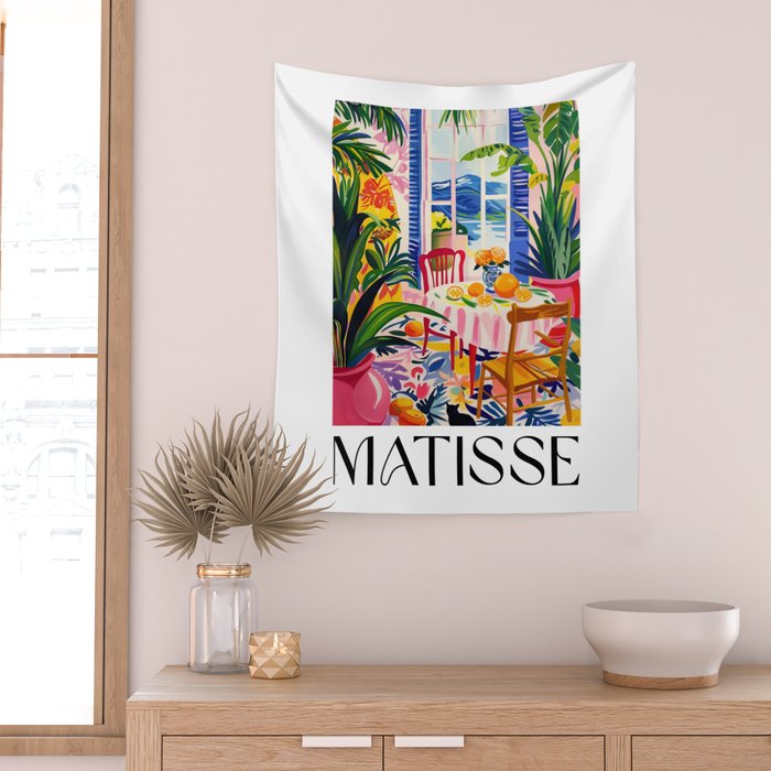 Tropical Brunch - Matisse Inspired Wall Tapestry Gallery Image 2