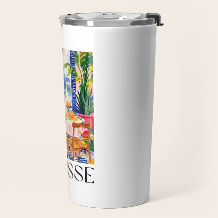 Tropical Brunch - Matisse Inspired Travel Mug Gallery Image 2