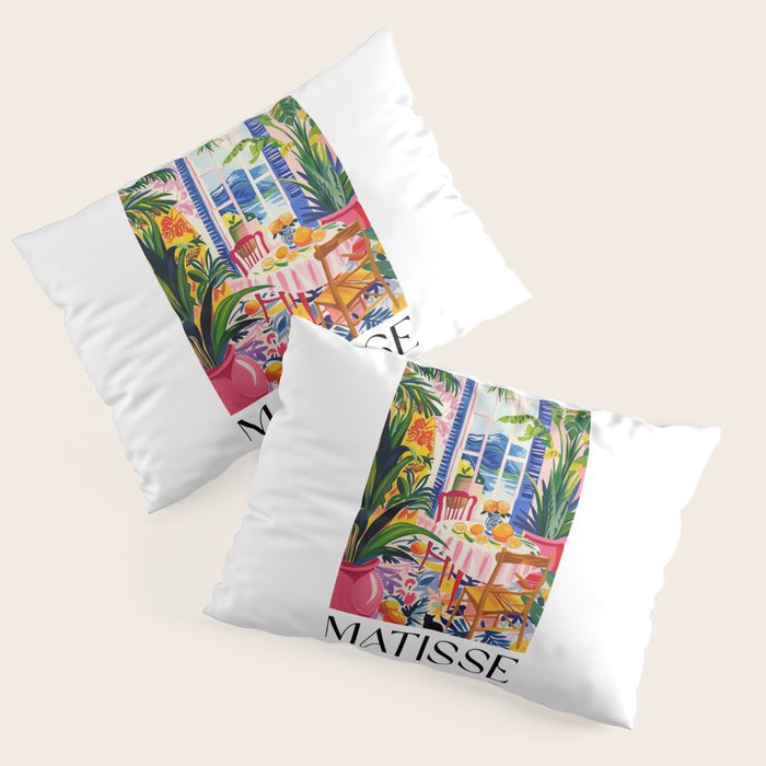 Tropical Brunch - Matisse Inspired Pillow Sham Gallery Image 3
