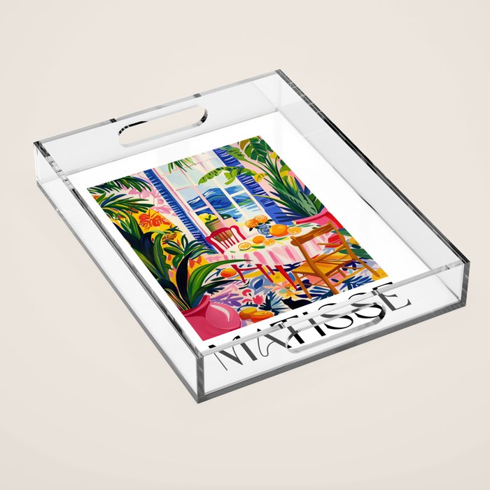 Tropical Brunch - Matisse Inspired Acrylic Tray Gallery Image 1
