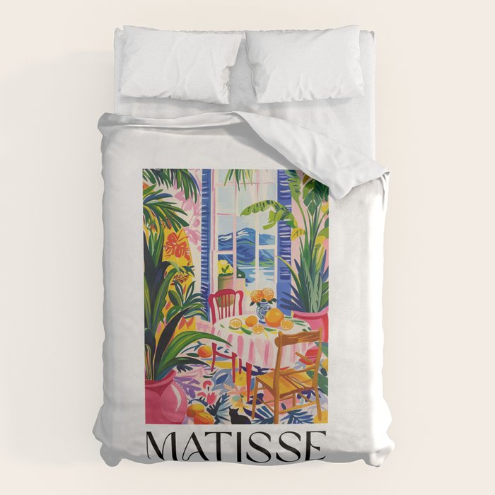 Tropical Brunch - Matisse Inspired Duvet Cover Gallery Image 1