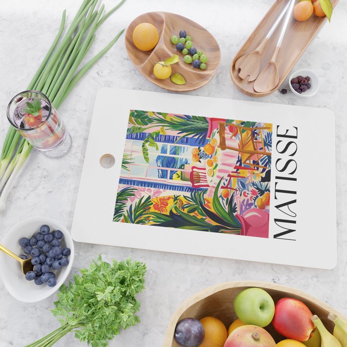 Tropical Brunch - Matisse Inspired Cutting Board Gallery Image 2