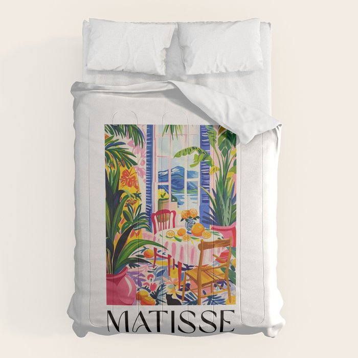 Tropical Brunch - Matisse Inspired Comforter Gallery Image 6