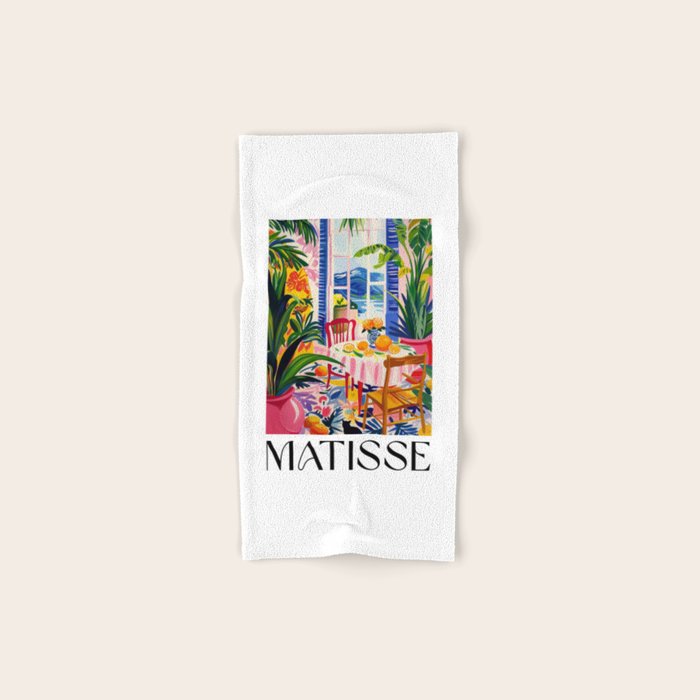 Tropical Brunch - Matisse Inspired Bath Towel Gallery Image 1