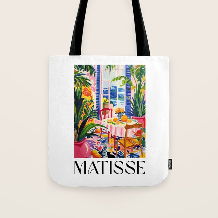 Tropical Brunch - Matisse Inspired Tote Bag Gallery Image 1