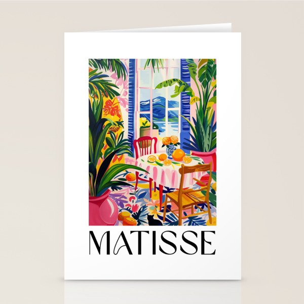 Tropical Brunch - Matisse Inspired Stationery Card Gallery Image 2