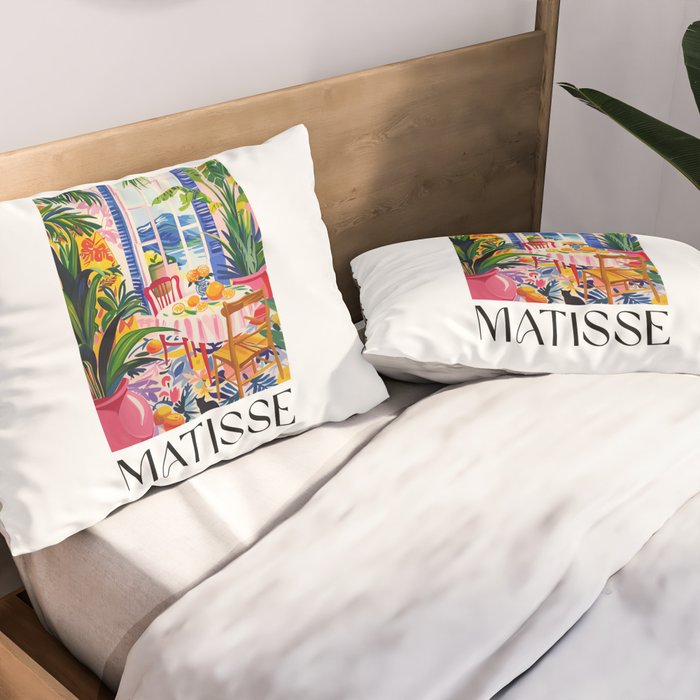 Tropical Brunch - Matisse Inspired Pillow Sham Gallery Image 2