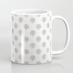 Small Distressed Block Print - Seaglass Coffee Mug Gallery Image 1