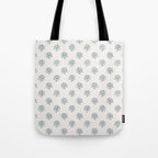 Small Distressed Block Print - Seaglass Tote Bag Gallery Image 1