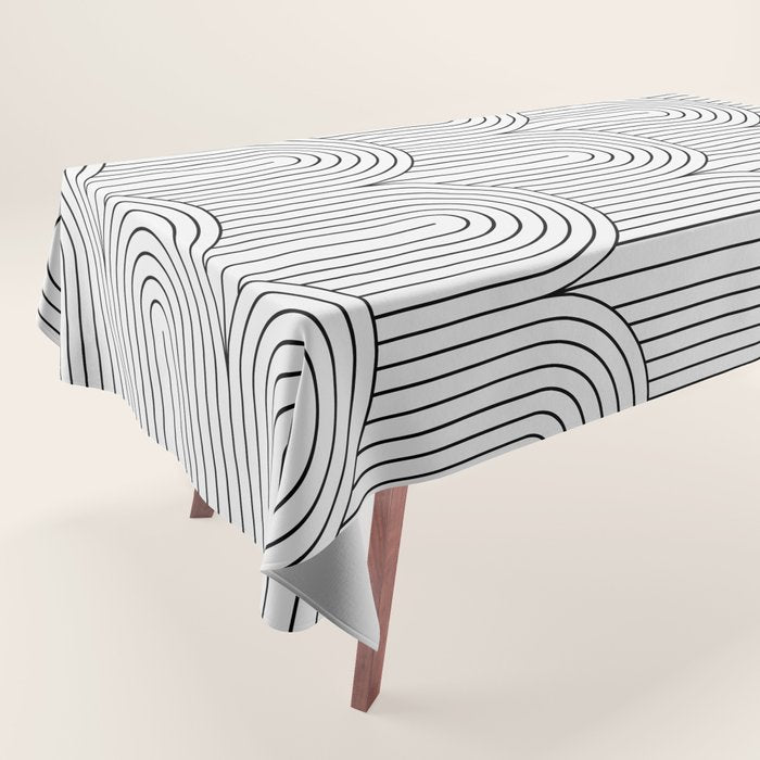 Art Deco Arch Pattern IX Tablecloth Gallery Image 1