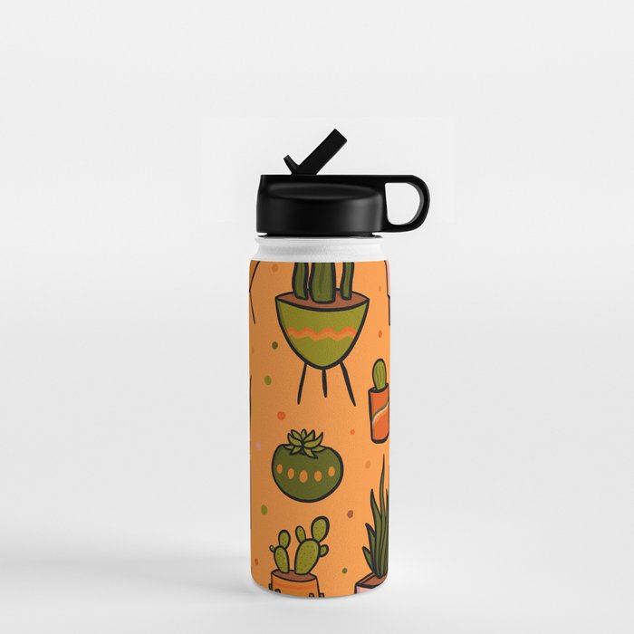 Modern Cactus Water Bottle Gallery Image 1