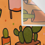 Modern Cactus Wall Tapestry Gallery Image 3