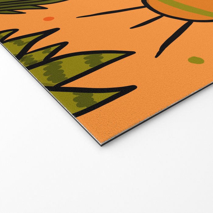 Modern Cactus Welcome Mat Gallery Image 2