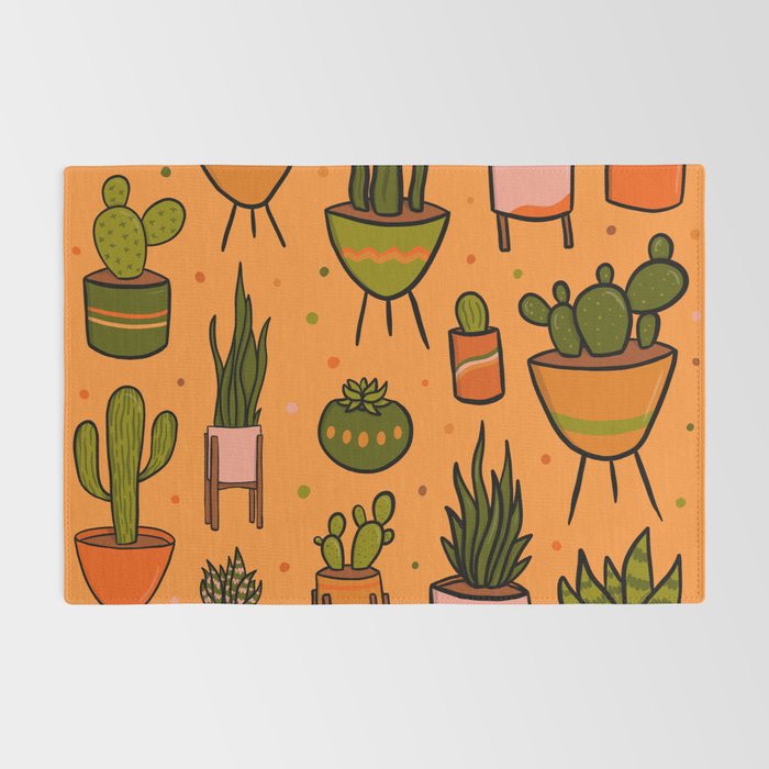 Modern Cactus Rug Gallery Image 2