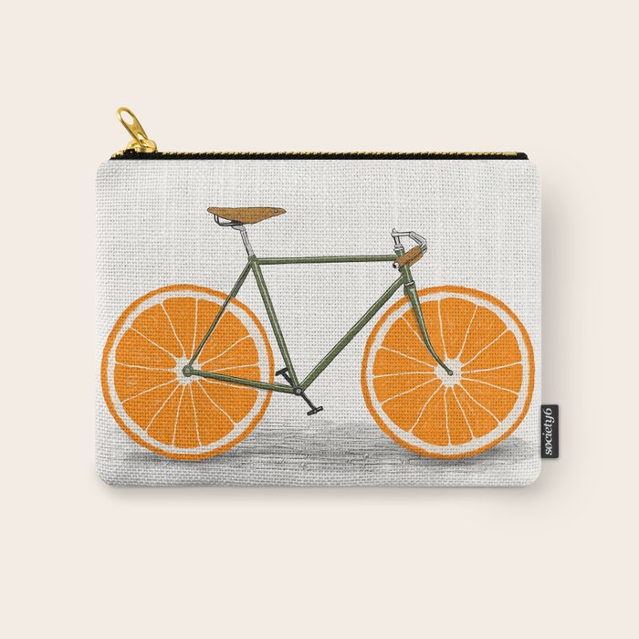 Zest (Orange Wheels) Carry All Pouch Gallery Image 1