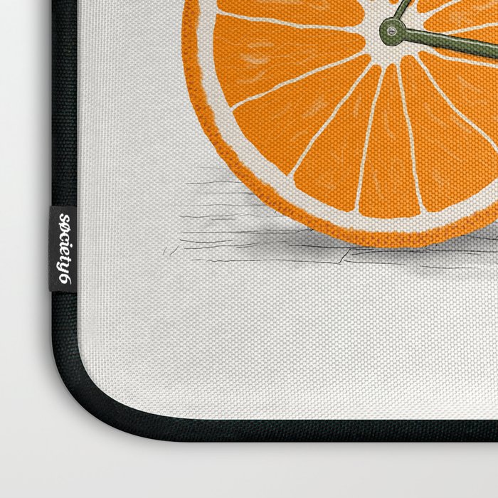 Zest (Orange Wheels) Laptop Sleeve Gallery Image 3