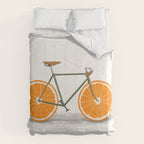 Zest (Orange Wheels) Comforter Gallery Image 6