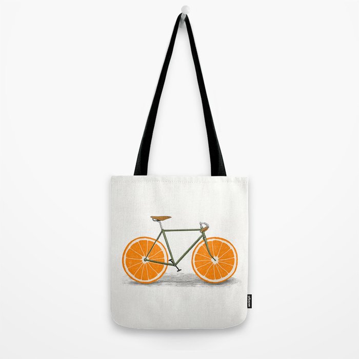 Zest (Orange Wheels) Tote Bag Gallery Image 2