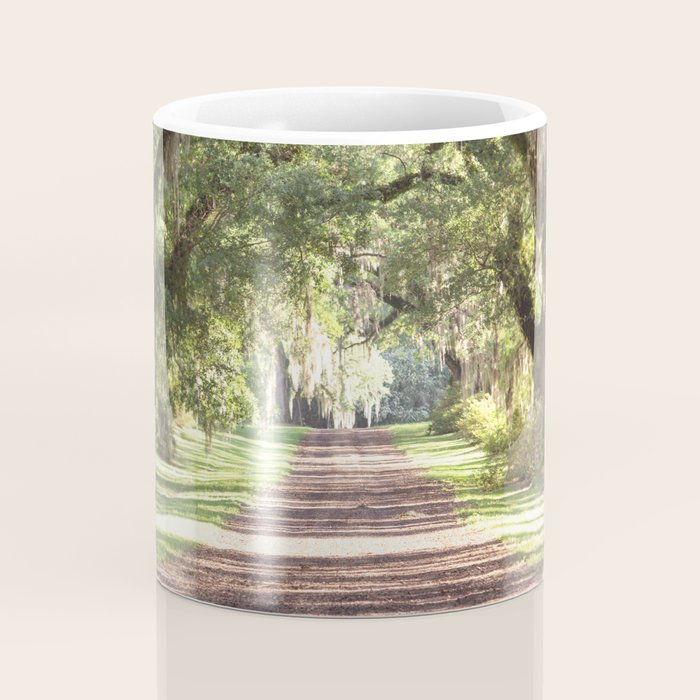 Louisiana Landscape Spanish Moss and Live Oaks Coffee Mug Gallery Image 4