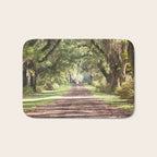 Louisiana Landscape Spanish Moss and Live Oaks Bath Mat Gallery Image 1