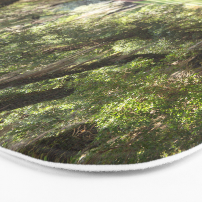 Louisiana Landscape Spanish Moss and Live Oaks Bath Mat Gallery Image 3