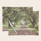 Louisiana Landscape Spanish Moss and Live Oaks Placemat Gallery Image 1