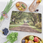 Louisiana Landscape Spanish Moss and Live Oaks Cutting Board Gallery Image 2
