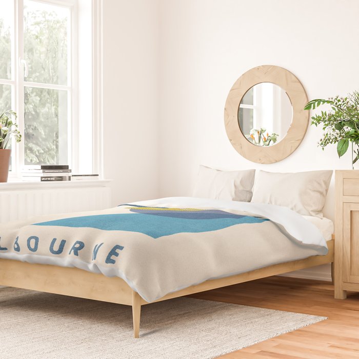 BALLS - Tennis - Grand Slam - Melbourne Duvet Cover Gallery Image 2