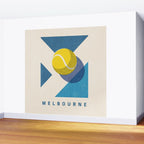 BALLS - Tennis - Grand Slam - Melbourne Wall Mural Gallery Image 2