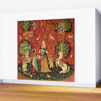 Lady and the Unicorn - Smell Wall Mural Gallery Image 2