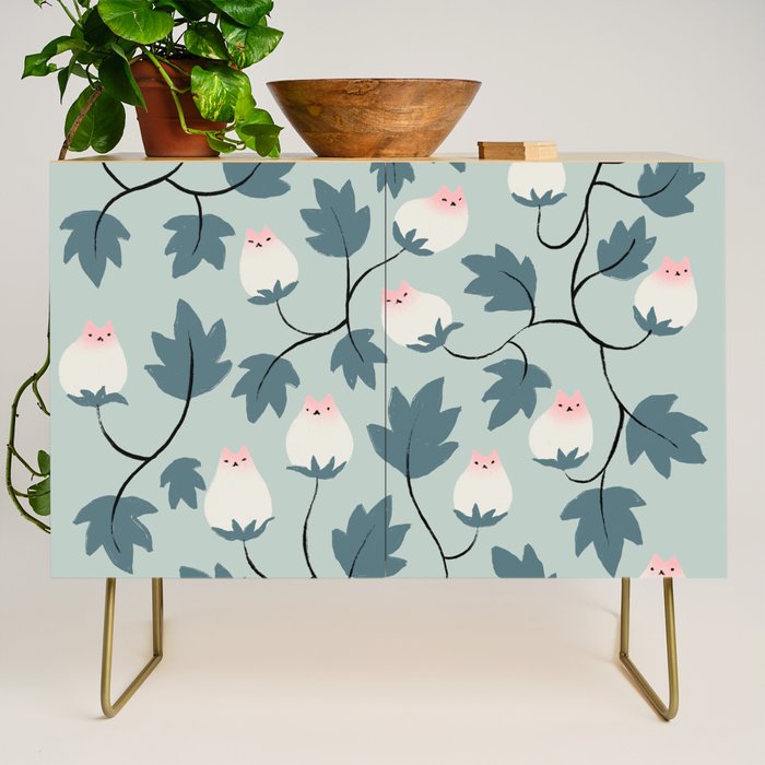 Cat and Plant 77 Credenza Gallery Image 1