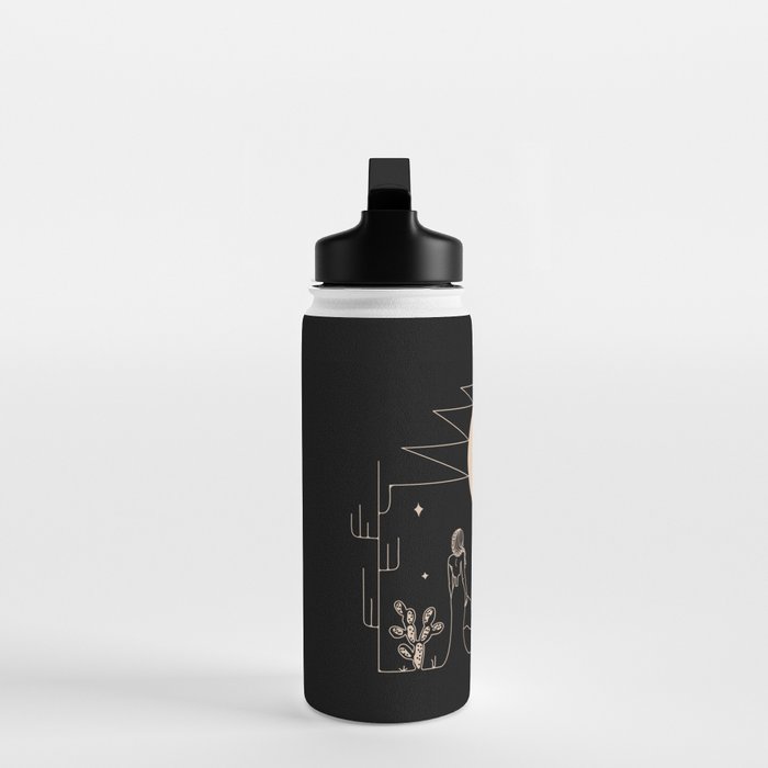It Was All A Dream - Black & Tan Water Bottle Gallery Image 3