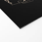 It Was All A Dream - Black & Tan Welcome Mat Gallery Image 2