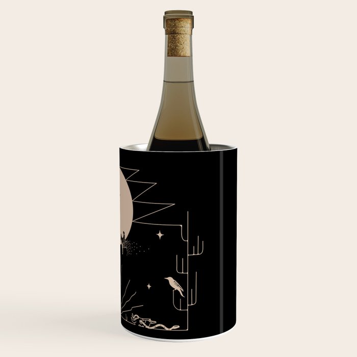 It Was All A Dream - Black & Tan Wine Chiller Gallery Image 3