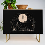 It Was All A Dream - Black & Tan Credenza Gallery Image 1