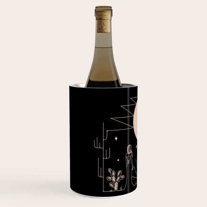 It Was All A Dream - Black & Tan Wine Chiller Gallery Image 2