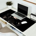 It Was All A Dream - Black & Tan Desk Mat Gallery Image 2