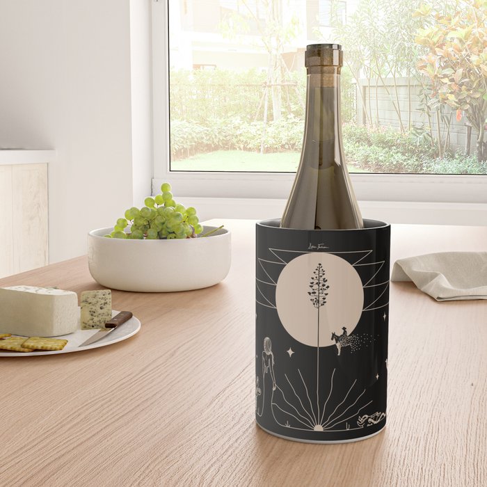 It Was All A Dream - Black & Tan Wine Chiller Gallery Image 4