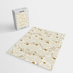 calming essentials Natural flow meadow ivory Jigsaw Puzzle Gallery Image 2