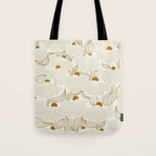calming essentials Natural flow meadow ivory Tote Bag Gallery Image 1