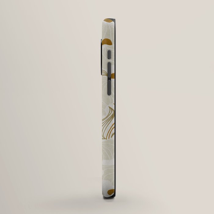 calming essentials Natural flow meadow ivory iPhone Case Gallery Image 2