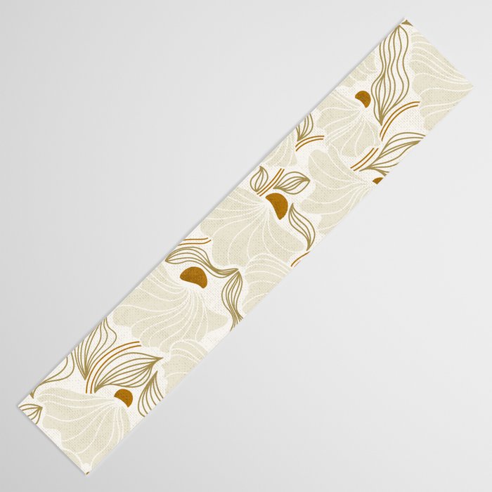 calming essentials Natural flow meadow ivory Table Runner Gallery Image 3