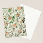 William Morris Jasmine Stationery Card Gallery Image 2