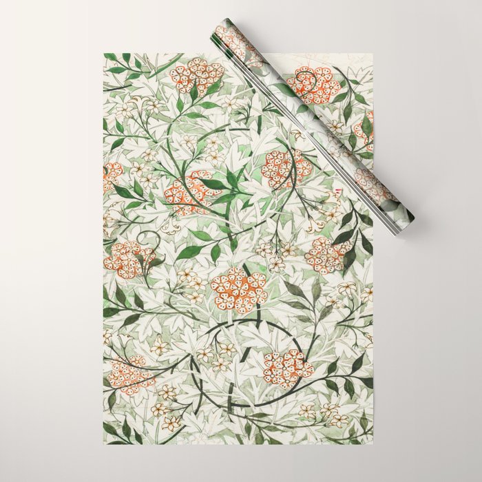 William Morris Jasmine Wrapping Paper Gallery Image 1