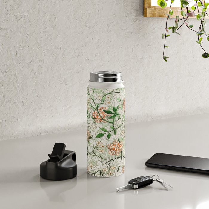 William Morris Jasmine Water Bottle Gallery Image 4